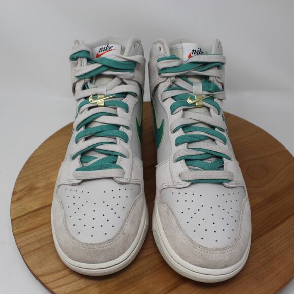 Nike Shoes Mens 9.5 Dunk High SE First Use White Green DH0960-001 Streetwear main image 8